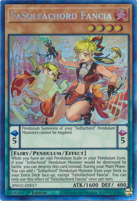 FaSolfachord Fancia (Collector's Rare) [ANGU-EN017] Collector's Rare | Anubis Games and Hobby