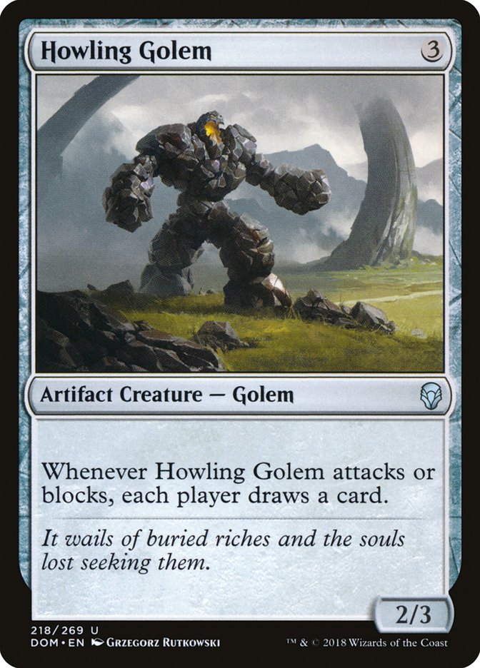 Howling Golem [Dominaria] | Anubis Games and Hobby