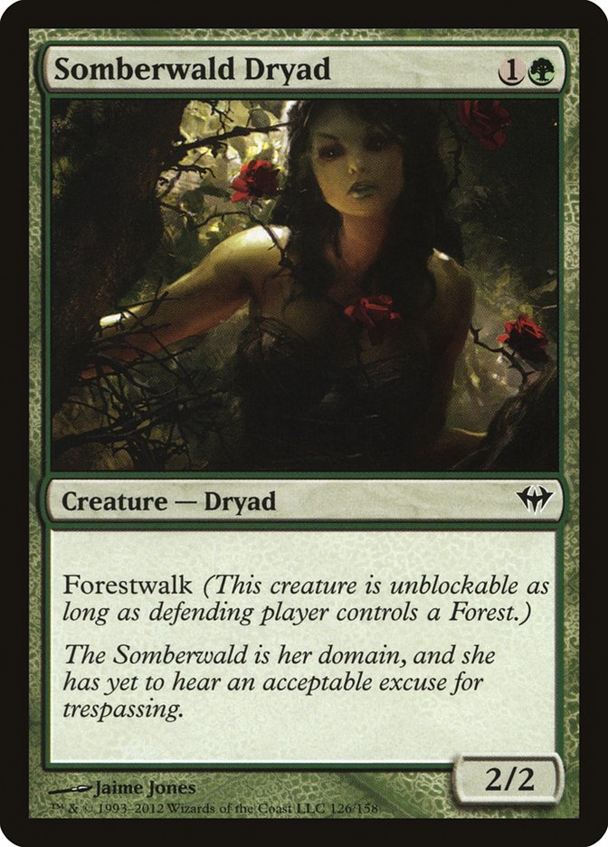 Somberwald Dryad [Dark Ascension] | Anubis Games and Hobby