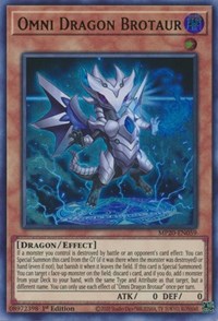 Omni Dragon Brotaur [MP20-EN059] Ultra Rare | Anubis Games and Hobby