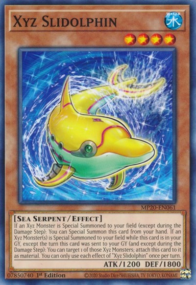 Xyz Slidolphin [MP20-EN061] Common | Anubis Games and Hobby