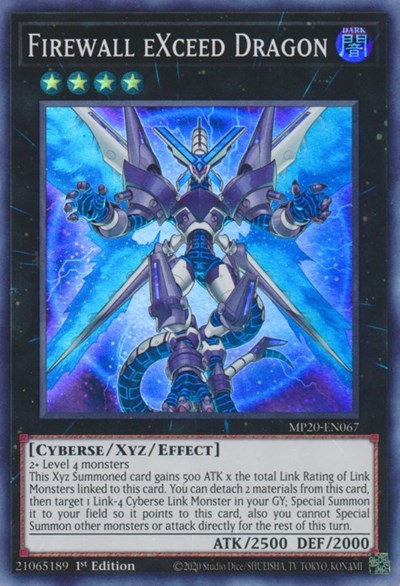 Firewall eXceed Dragon [MP20-EN067] Super Rare | Anubis Games and Hobby