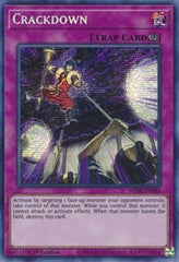 Crackdown [MP20-EN084] Prismatic Secret Rare | Anubis Games and Hobby