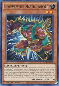 Dinowrestler Martial Ankylo [MP20-EN104] Common | Anubis Games and Hobby