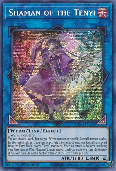 Shaman of the Tenyi [MP20-EN122] Prismatic Secret Rare | Anubis Games and Hobby