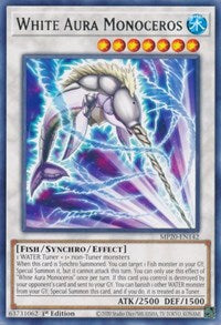 White Aura Monoceros [MP20-EN142] Rare | Anubis Games and Hobby