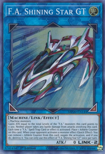 F.A. Shining Star GT [MP20-EN144] Super Rare | Anubis Games and Hobby