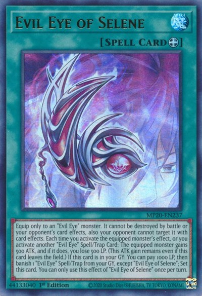 Evil Eye of Selene [MP20-EN237] Ultra Rare | Anubis Games and Hobby