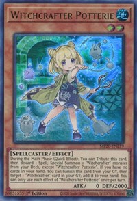 Witchcrafter Potterie [MP20-EN219] Ultra Rare | Anubis Games and Hobby