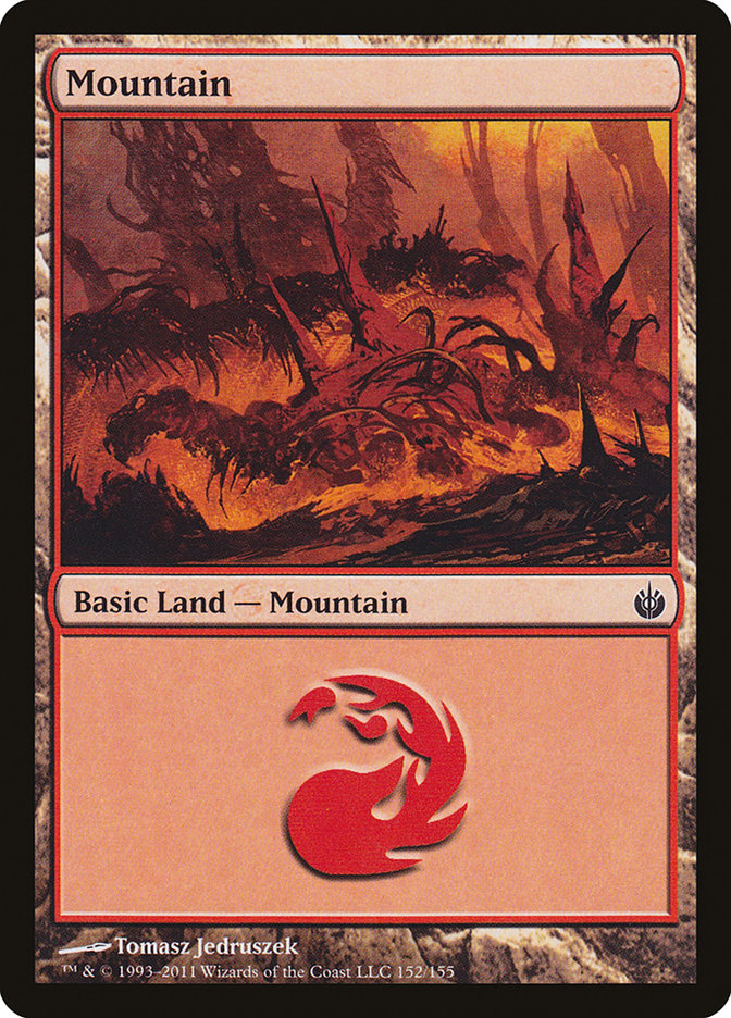 Mountain (152) [Mirrodin Besieged] | Anubis Games and Hobby