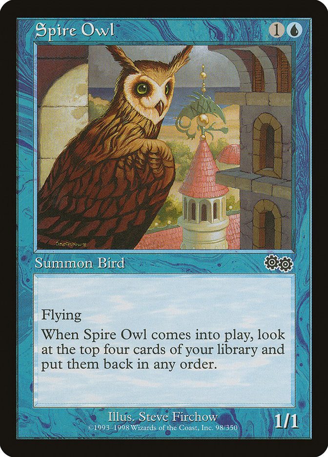 Spire Owl [Urza's Saga] | Anubis Games and Hobby