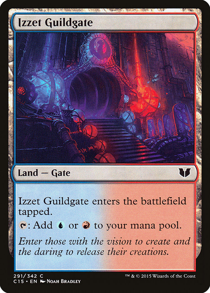 Izzet Guildgate [Commander 2015] | Anubis Games and Hobby