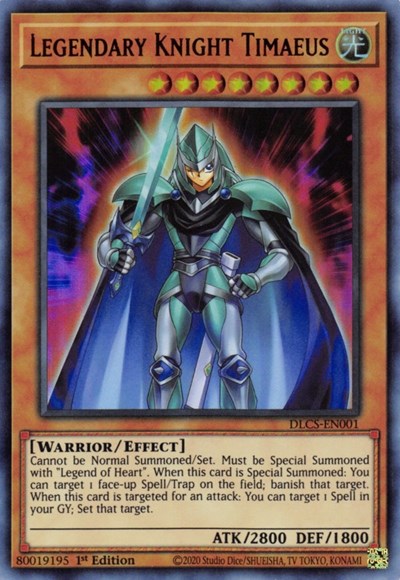 Legendary Knight Timaeus [DLCS-EN001] Ultra Rare | Anubis Games and Hobby