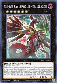 Number C5: Chaos Chimera Dragon [DLCS-EN045] Common | Anubis Games and Hobby