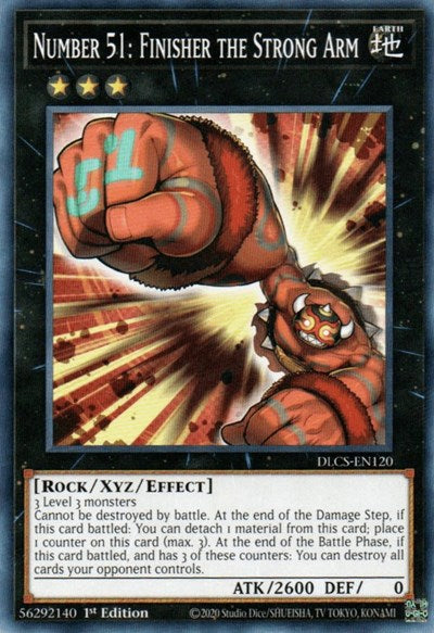 Number 51: Finisher the Strong Arm [DLCS-EN120] Common | Anubis Games and Hobby