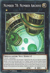 Number 78: Number Archive [DLCS-EN122] Common | Anubis Games and Hobby