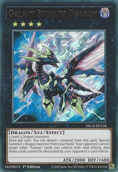 Galaxy Stealth Dragon [DLCS-EN126] Ultra Rare | Anubis Games and Hobby