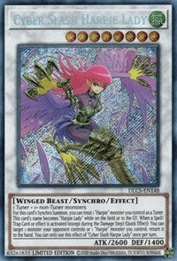 Cyber Slash Harpie Lady [DLCS-EN148] Secret Rare | Anubis Games and Hobby