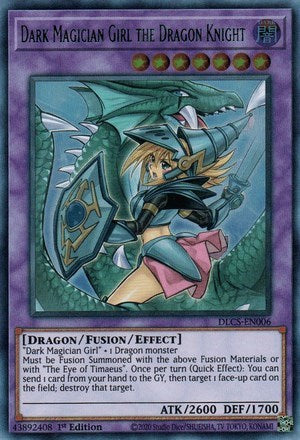 Dark Magician Girl the Dragon Knight (Alternate Art) [DLCS-EN006] Ultra Rare | Anubis Games and Hobby