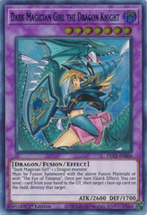 Dark Magician Girl the Dragon Knight (Alternate Art) (Blue) [DLCS-EN006] Ultra Rare | Anubis Games and Hobby