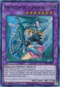 Dark Magician Girl the Dragon Knight (Alternate Art) (Green) [DLCS-EN006] Ultra Rare | Anubis Games and Hobby