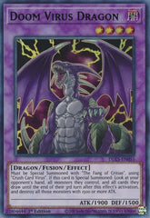 Doom Virus Dragon (Blue) [DLCS-EN055] Ultra Rare | Anubis Games and Hobby