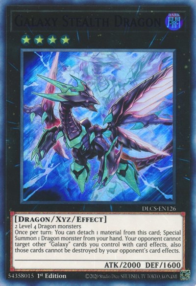 Galaxy Stealth Dragon (Purple) [DLCS-EN126] Ultra Rare | Anubis Games and Hobby