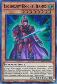 Legendary Knight Hermos (Blue) [DLCS-EN003] Ultra Rare | Anubis Games and Hobby