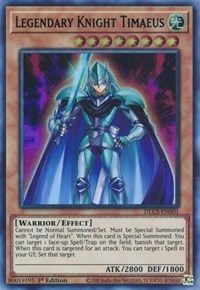 Legendary Knight Timaeus (Green) [DLCS-EN001] Ultra Rare | Anubis Games and Hobby