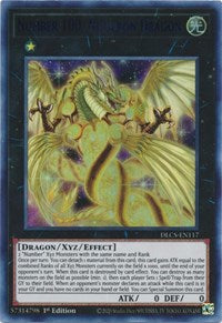 Number 100: Numeron Dragon (Green) [DLCS-EN117] Ultra Rare | Anubis Games and Hobby