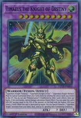 Timaeus the Knight of Destiny (Blue) [DLCS-EN054] Ultra Rare | Anubis Games and Hobby