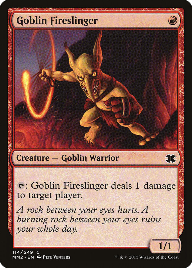 Goblin Fireslinger [Modern Masters 2015] | Anubis Games and Hobby