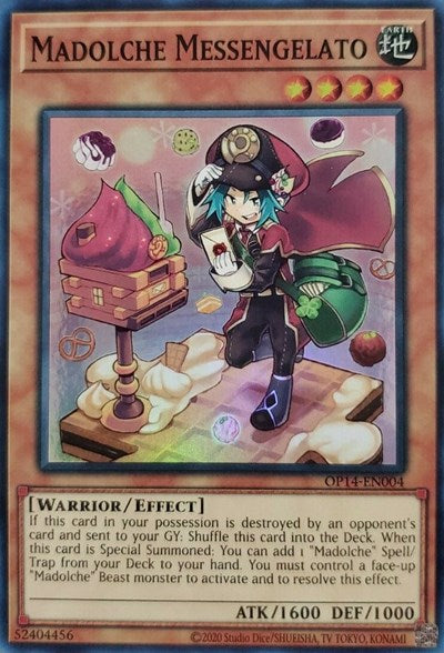 Madolche Messengelato [OP14-EN004] Super Rare | Anubis Games and Hobby