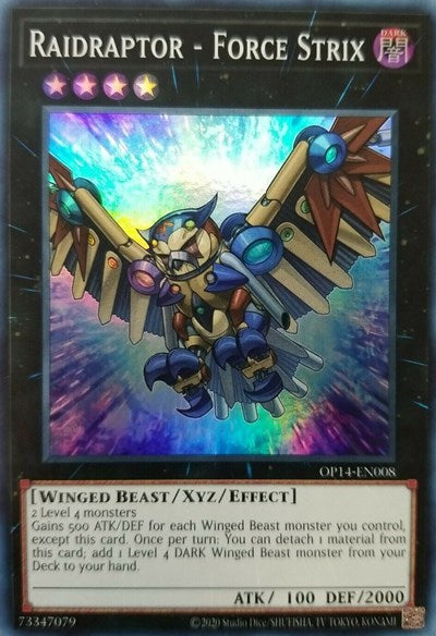 Raidraptor - Force Strix [OP14-EN008] Super Rare | Anubis Games and Hobby