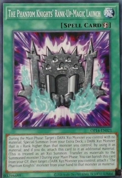 The Phantom Knights' Rank-Up-Magic Launch [OP14-EN021] Common | Anubis Games and Hobby