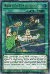 Harpie's Feather Rest [LART-EN029] Ultra Rare | Anubis Games and Hobby