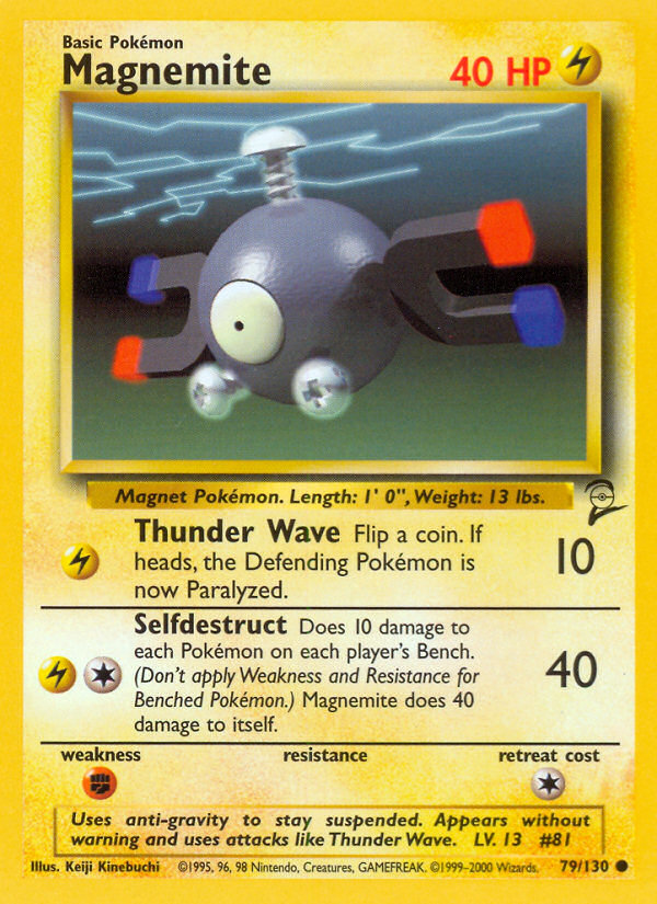 Magnemite (79/130) [Base Set 2] | Anubis Games and Hobby