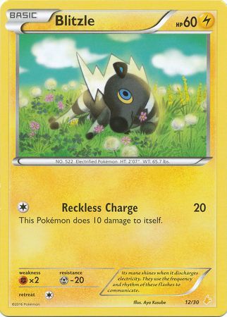 Blitzle (12/30) [XY: Trainer Kit 3 - Pikachu Libre] | Anubis Games and Hobby