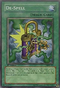 De-Spell [Starter Deck: Kaiba] [SDK-035] | Anubis Games and Hobby