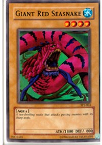 Giant Red Seasnake [Tournament Pack 2] [TP2-003] | Anubis Games and Hobby