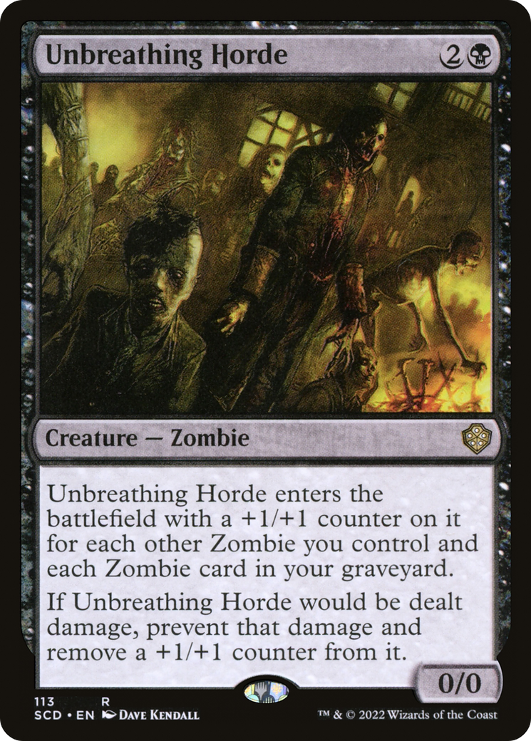 Unbreathing Horde [Starter Commander Decks] | Anubis Games and Hobby