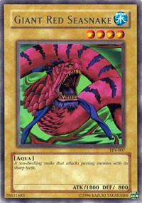 Giant Red Seasnake [Tournament Pack 4] [TP4-007] | Anubis Games and Hobby