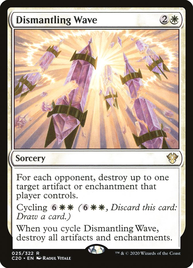 Dismantling Wave [Commander 2020] | Anubis Games and Hobby