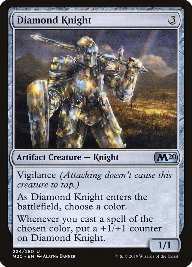 Diamond Knight [Core Set 2020] | Anubis Games and Hobby