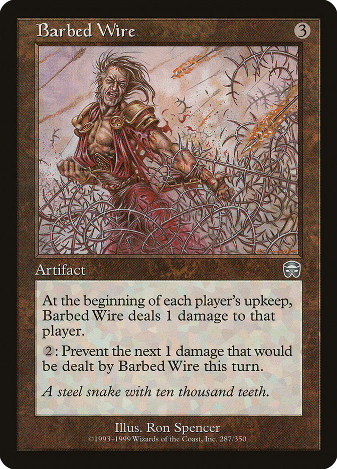 Barbed Wire [Mercadian Masques] | Anubis Games and Hobby