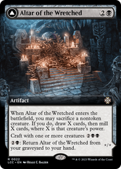 Altar of the Wretched // Wretched Bonemass (Extended Art) [The Lost Caverns of Ixalan Commander] | Anubis Games and Hobby