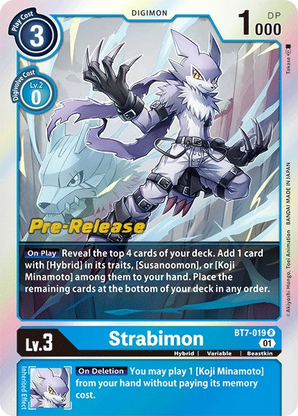Strabimon [BT7-019] [Next Adventure Pre-Release Cards] | Anubis Games and Hobby