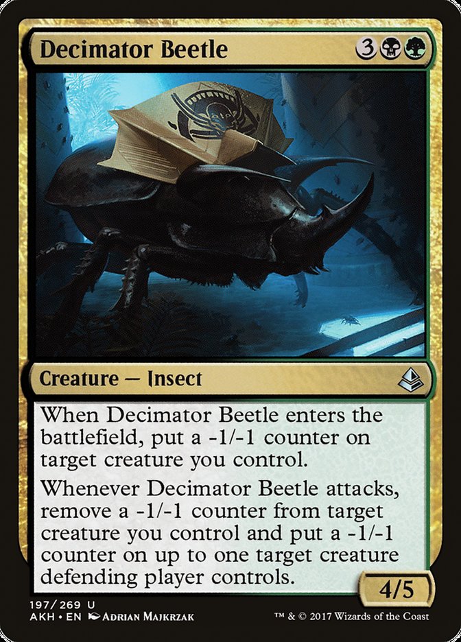 Decimator Beetle [Amonkhet] | Anubis Games and Hobby