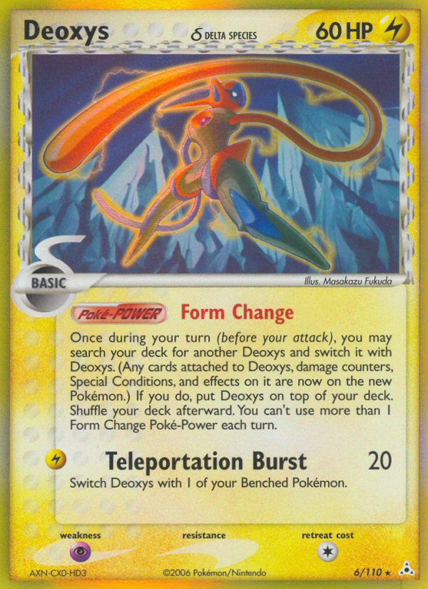 Deoxys (6/110) (Delta Species) [EX: Holon Phantoms] | Anubis Games and Hobby