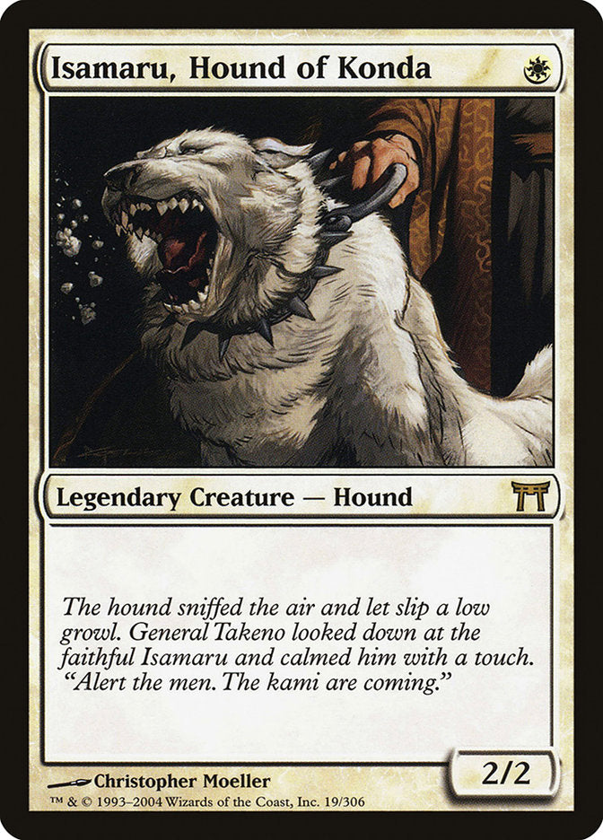 Isamaru, Hound of Konda [Champions of Kamigawa] | Anubis Games and Hobby